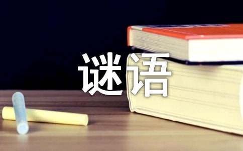 兒童猜謎語及答案大全