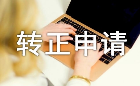 工作轉(zhuǎn)正申請自我評價范文